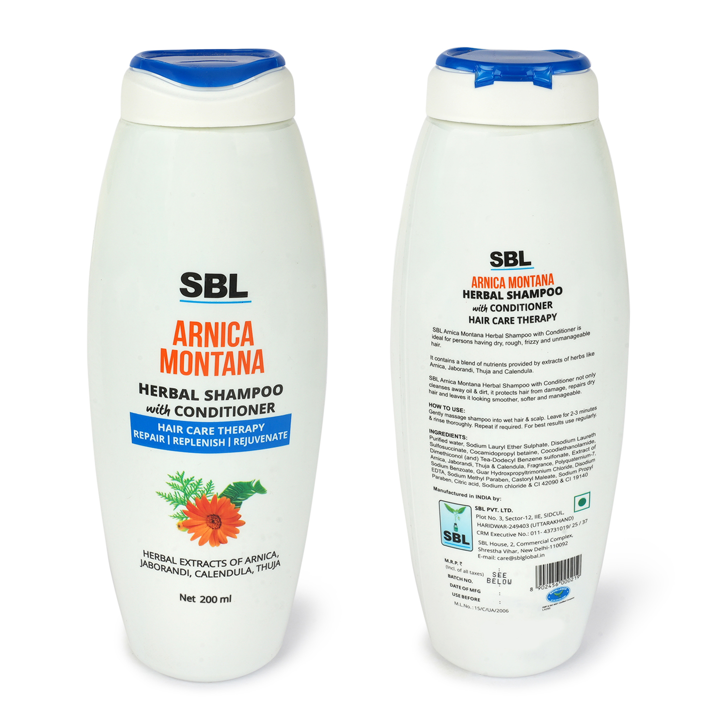 Arnica Montana Herbal Shampoo with Conditioner