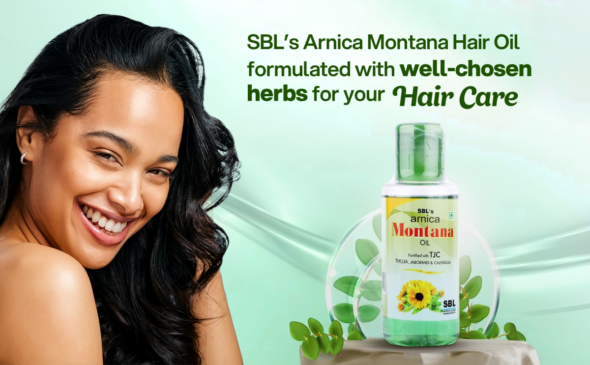 Get Stronger, Healthier Hair with SBL Homoeopathy Montana Oil